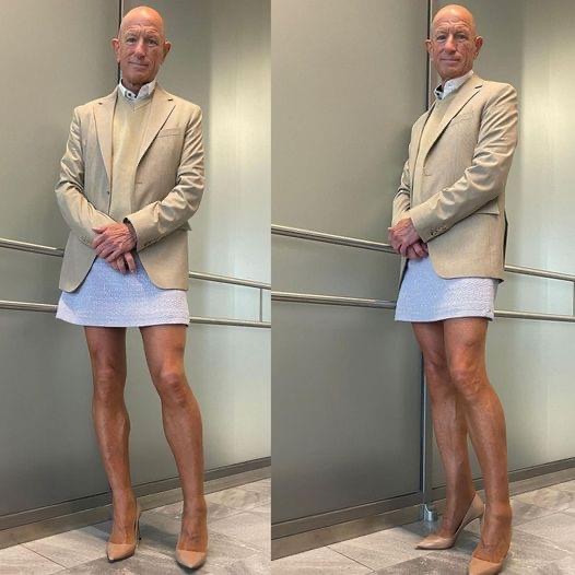 This father of 3 works as an engineer. He has been flaunting skirts and high heels at work every day for the last decade. But his wife is very proud of him for one special reason. ❤