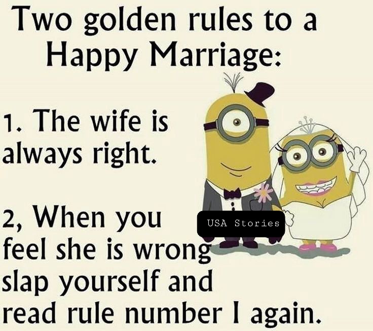 Two golden rules to Hapy Marriage